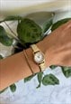 Vintage Womens Gold Pulsar Quartz Watch