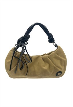 Vintage Morgan De Toi Suede Shoulder Bag