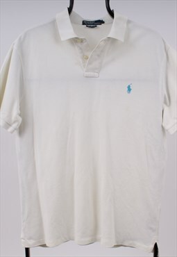 Vintage Men's Polo Ralph Lauren Slim Fit Polo Shirt