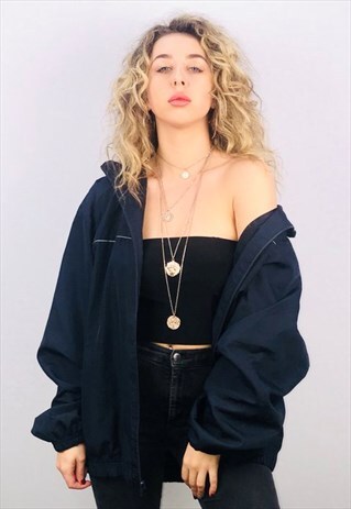 VINTAGE OVERSIZED NYLON JACKET
