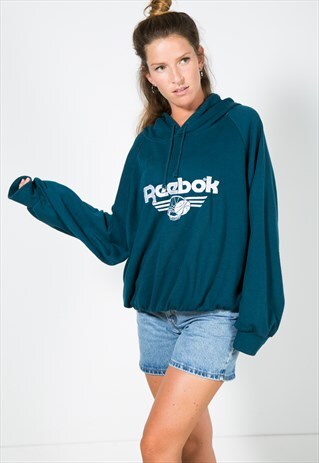 VINTAGE 90'S REEBOK HOODIE / S1093