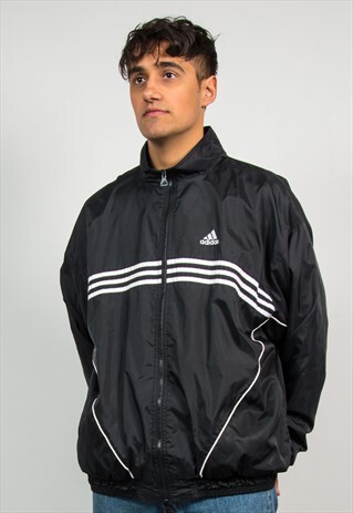 ADIDAS VINTAGE WINDBREAKER TRACKSUIT JACKET