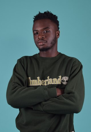 VINTAGE TIMBERLAND FOREST GREEN SWEATSHIRT