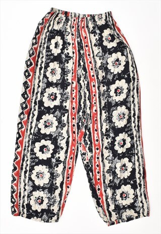 VINTAGE YINEVRA TROUSERS CULLOTES CRZY PRINT MULTI