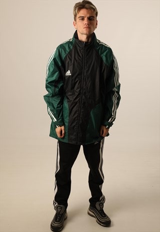 VINTAGE ADIDAS LIGHTWEIGHT WINDBREAKER JACKET