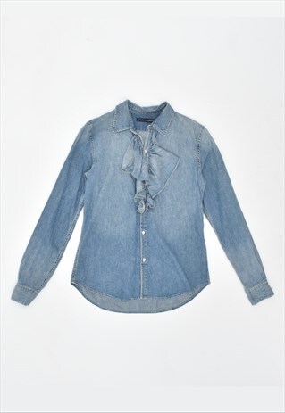 VINTAGE RALPH LAUREN DENIM SHIRT BLUE