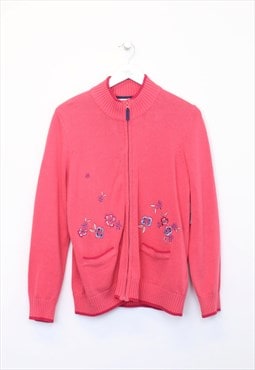 Vintage Tulchan knit sweatshirt in Pink. Best fits S
