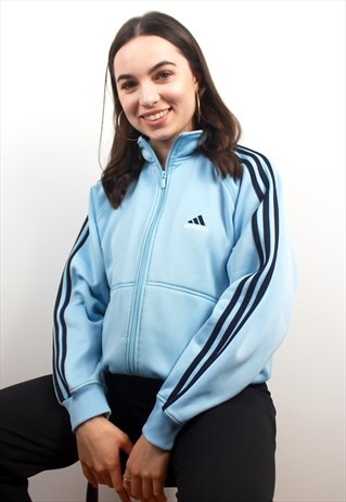 90'S RETRO BLUE TRACK JACKET
