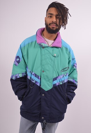 SERGIO TACCHINI MENS VINTAGE JACKET LARGE MULTI 90S