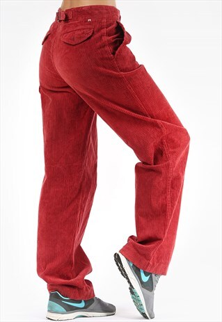 BAGGY BOYFRIEND TROUSERS CORDUROY