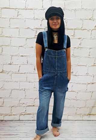 VINTAGE DENIM DUNGAREES