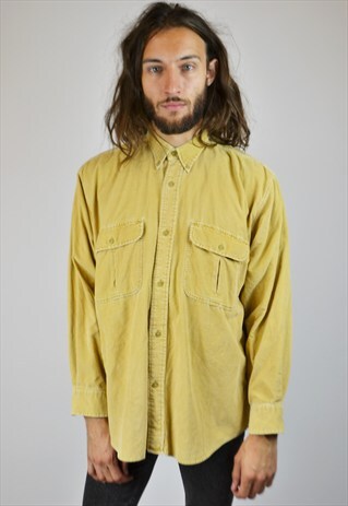 VINTAGE 90'S CALVIN KLEIN CORDUROY SHIRT