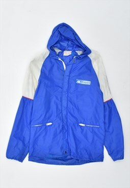Vintage 90's Kappa Rain Jacket Blue