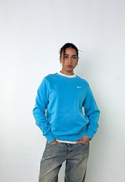 Light Blue y2ks NIKE Sweatshirt