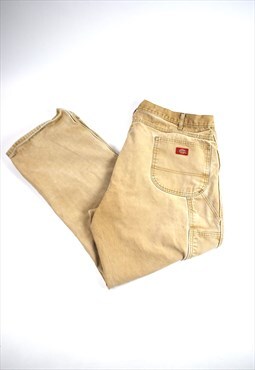 Vintage 90s Dickies Brown Cotton  Jeans  