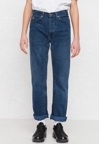 VINTAGE BLUE LEVI'S 505 FIT DENIM JEANS