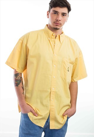 VINTAGE RALPH LAUREN CHAPS LOGO SHIRT 90S L 8.5