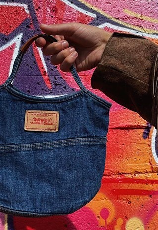 Reworked Vintage Y2K Levi Jeans Bag