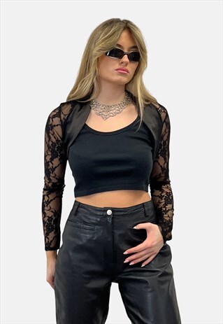 VINTAGE LACE BOLERO TOP
