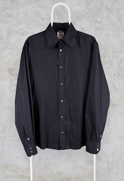 Vintage Black Dolce & Gabbana Shirt Formal Long Sleeve Rare