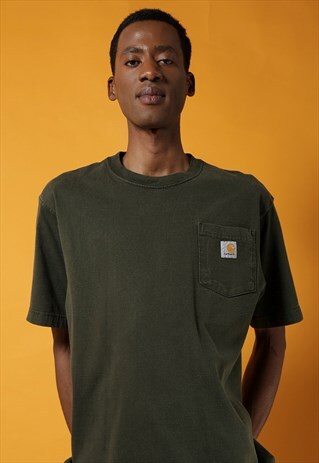 CARHARTT KHAKI T SHIRT