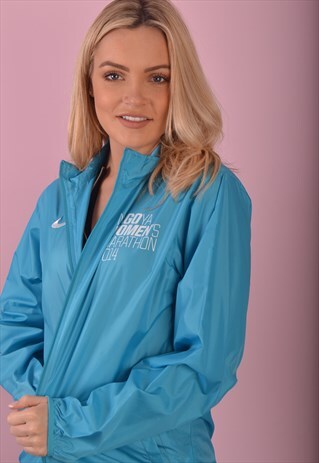 BLUE NIKE SHELL JACKET GTJ3394