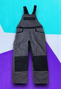 Vintage Dickies Grey x Black Dungerees 