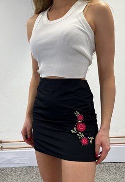 Vintage Embroidered Skirt