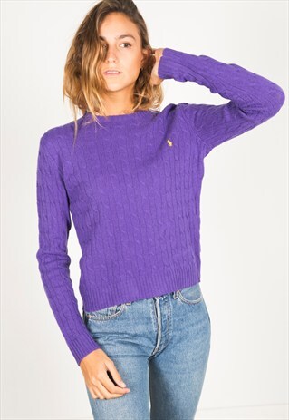 VINTAGE 80S POLO RALPH LAUREN JUMPER / R4214C500
