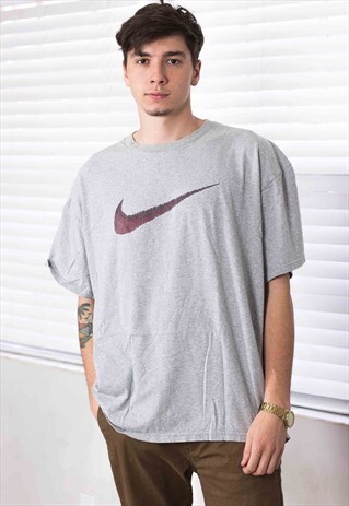 VINTAGE NIKE T-SHIRT LOGO 90S XL 9.4