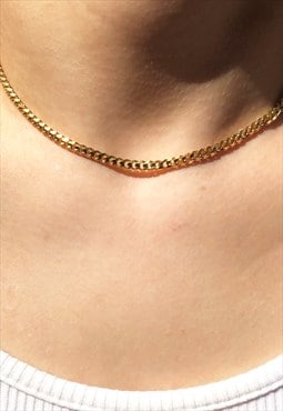 Dainty Cuban Chain Necklace