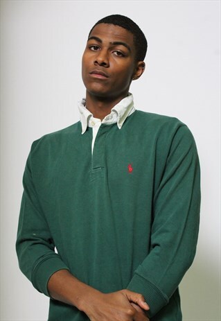 VINTAGE POLO RALPH LAUREN RUGBY SHIRT
