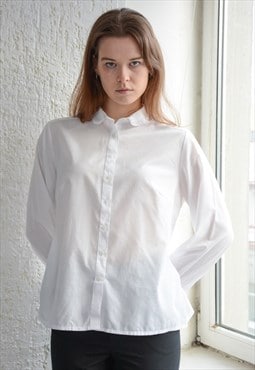 Vintage White Bohemian Shirt