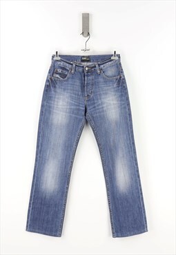 Lee Regular Fit High Waist Jeans in Dark Denim - W30 - L34