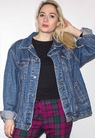 VINTAGE LEVI 90'S OVERSIZED STONEWASH DENIM JACKET