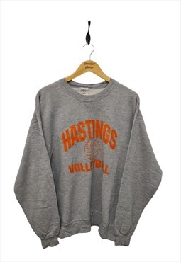 Vintage Hastings Graphic Sweatshirt USA Pro Sports College