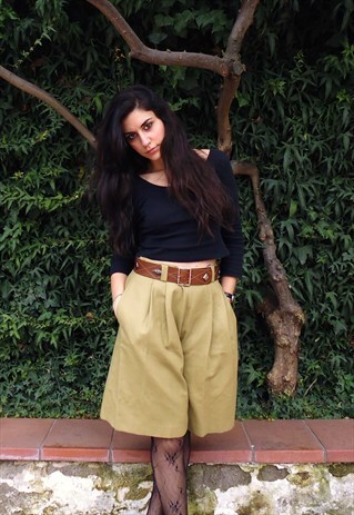 WOMAN LARGE MIDI TROUSERS