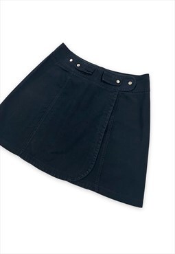 Womens Fendi skirt high waist blue mini 