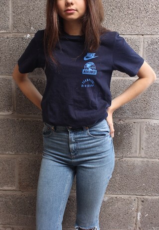 BLUE NIKE T-SHIRT