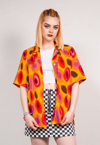 90'S VINTAGE SUMMER PATTERNED SHIRT