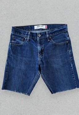 Vintage Levis Denim Shorts Blue Cut Off Mens W30