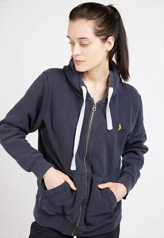 VINTAGE BLUE RALPH LAUREN HOODIE