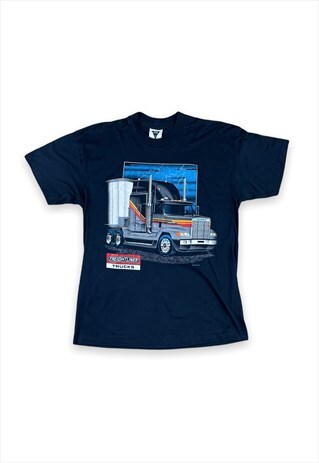 VINTAGE 90S FREE LINER TRUCK T-SHIRT