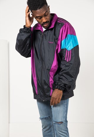 VINTAGE 80S ADIDAS SHELL SPORT JACKET / S1182