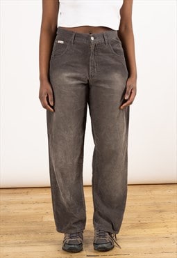 Vintage Airwalk Baggy Cord Pants Women's Grey