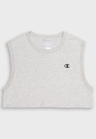 CHAMPION GREY CROP TOP