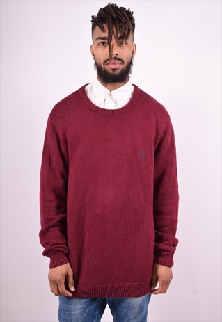 CHAPS RALPH LAUREN MENS VINTAGE JUMPER SWEATER LARGE 90'S
