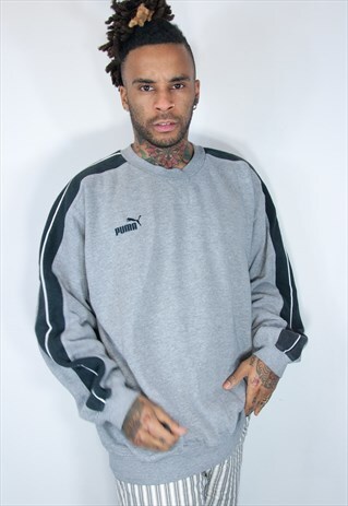 EMBROIDED PUMA SWEATSHIRT