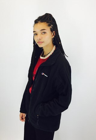 BERGHAUS BLACK FLEECE JACKET