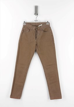 Levi's 517 Skinny High Waist Jeans in Brown Denim - W29 - L3